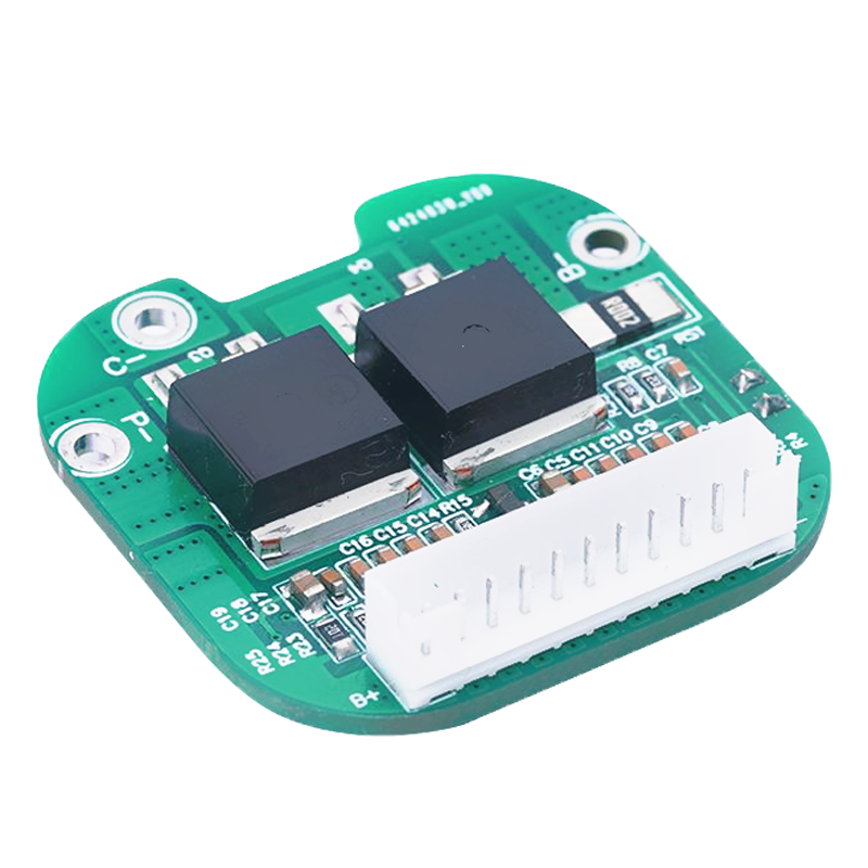 Bisida 10S 36V 15A BMS split port with temperature control for scooter 18650 lithium battery pack 37*37mm