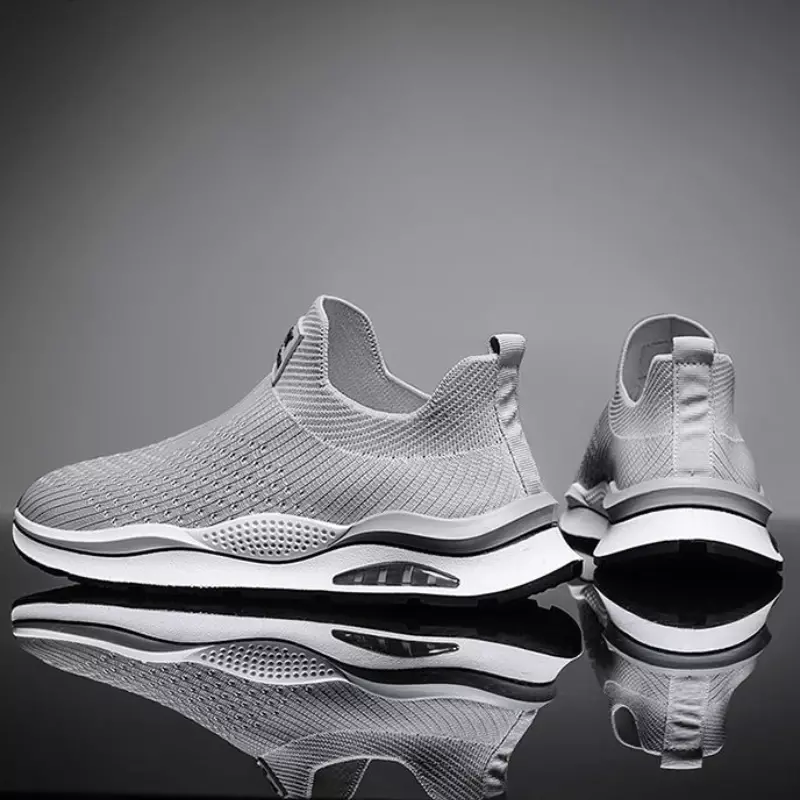 Man New Fashion Sneakers Breathable Trend Style 2024 Spring Summer Men's Sneaker Mesh Fabric Slip on Male Sneakers Mens Shoes
