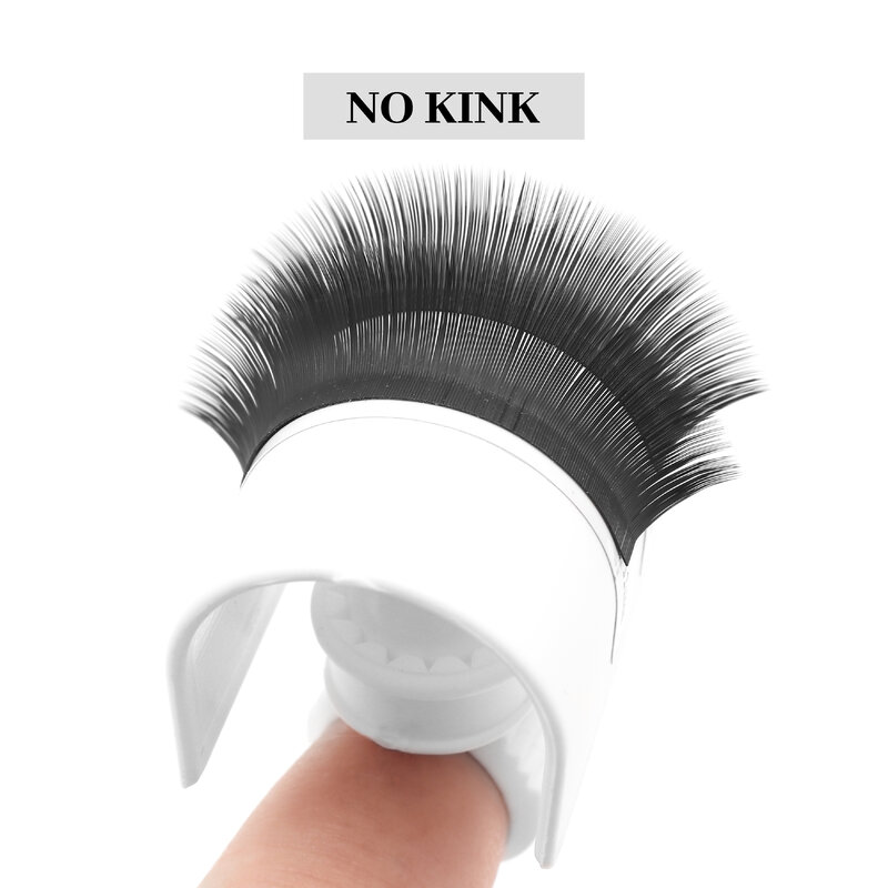 XIUSUZAKI Eyelash Extension Glue Ring U-shape Ring Adhesive Eyelash Pallet Holder Set Makeup Kit Tool