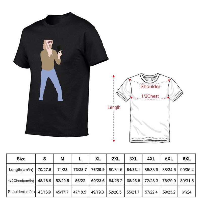 T-shirt Cowbell pour hommes, vêtements d'été, grandes tailles