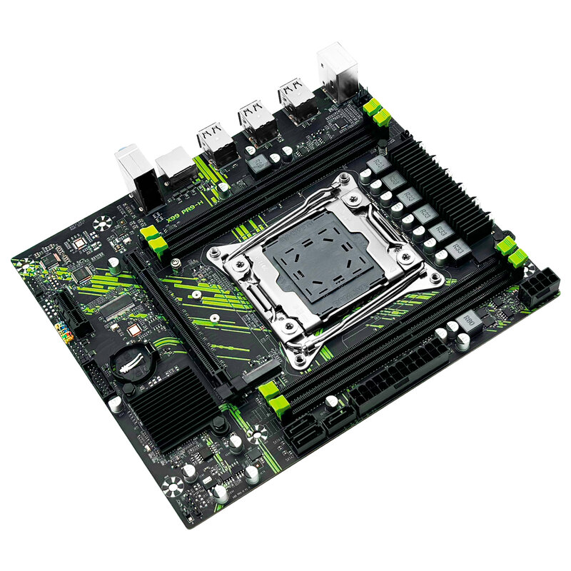 MACHINIST X99 PR9-H Motherboard LGA 2011-3 Support Xeon E5 2667 2666 V3 V4 Series CPU Processor DDR4 ECC RAM NVME M.2 SATA 3.0