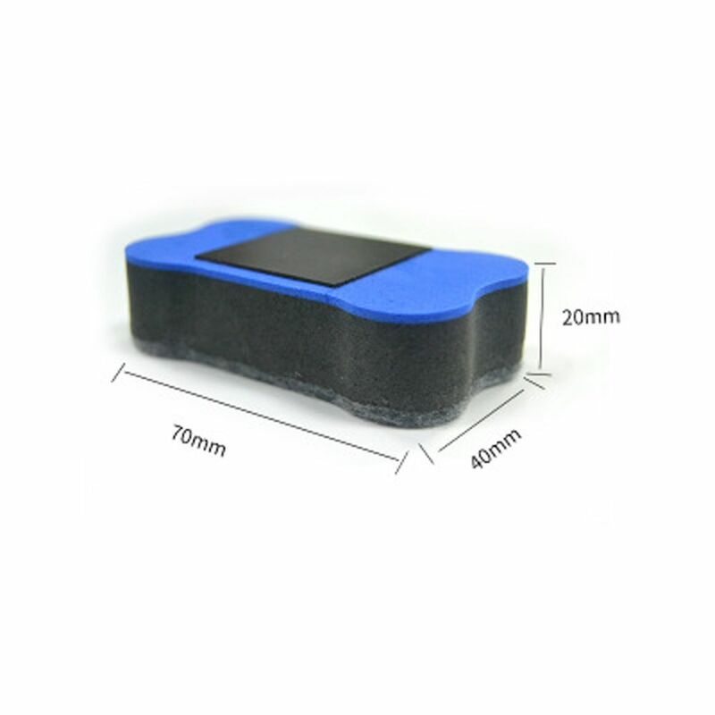 Prático Magnet Board Eraser, quadro-negro limpador, acessórios de escritório, Magnetic Whiteboard Eraser