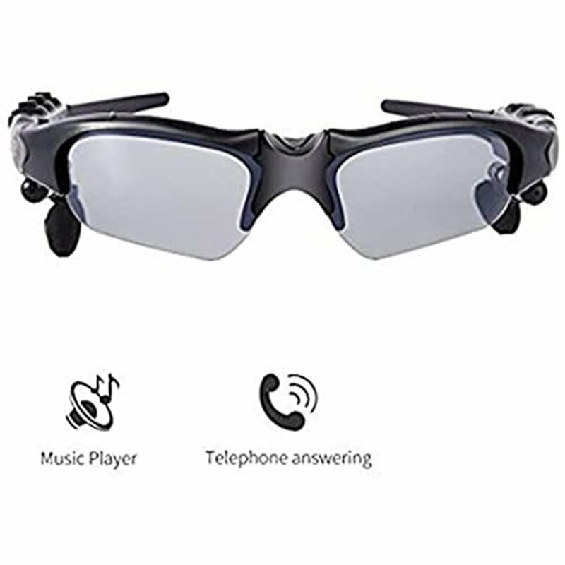 Mini gafas de sol con auriculares inalámbricos, lentes polarizadas ultraligeras para deportes, música, herramienta para correr y ciclismo, gran oferta