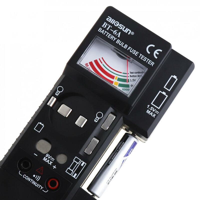 BTSnap3-Testeur de Fusible d'Ampoule de Batterie Numérique Portable de Haute Précision, avec une Paire de Stylos de Test pour Ampoules