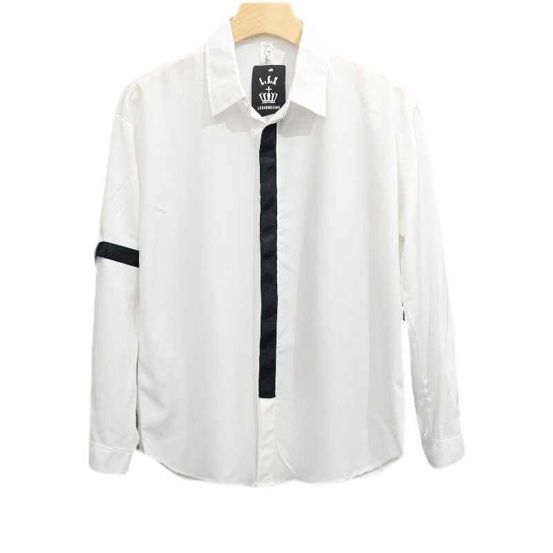Новинка Весна 2023, Свободная Повседневная модная дизайнерская рубашка в стиле ретро, деловые рубашки, блузки C127