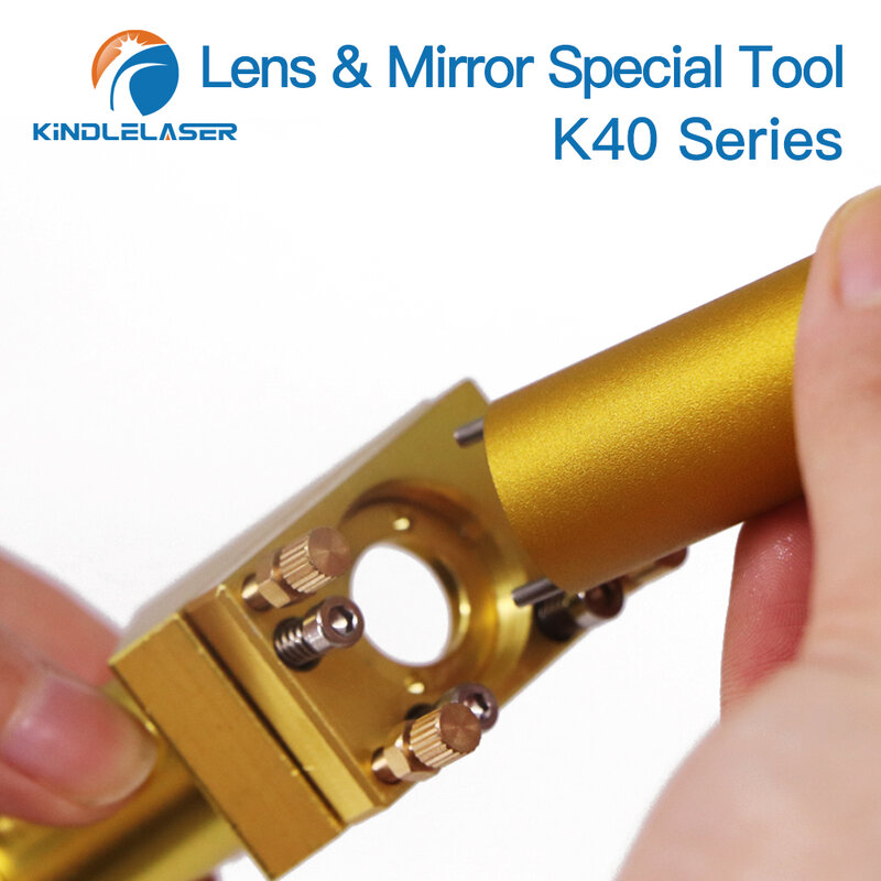 Alat KINDLELASER untuk Melepas dan Memasang Mur Pengunci Tabung Lensa dan Mur Penguat Cermin Reflektor untuk Kepala Laser Seri K40