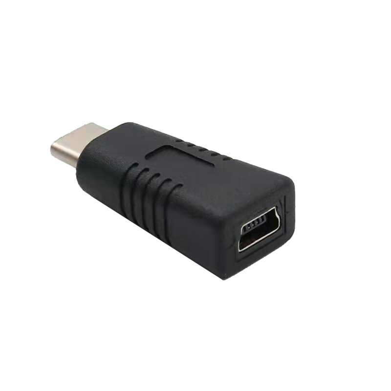 Телефон Mini USB Female to Type Male Converter Поддержка зарядки Передача данных Прямая поставка