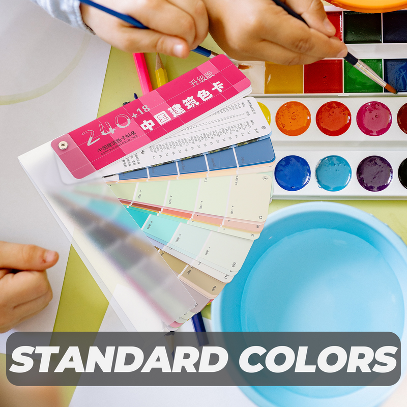 Tarjetas de Color para pintura, herramienta de combinación, rueda principal, arquitectura, estándar profesional, conveniente
