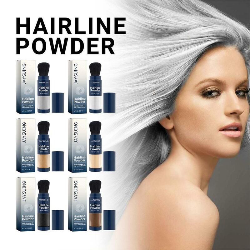 Hair Fiber Powder Increase  Growth Hair Volume Natural Lasting Effect Hair Fiber Powder Hair Color Colorful Beauty Health