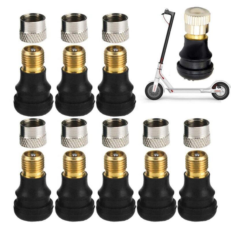 12.5*24.7mm High Quality Accessories Outdoor Electric Scooter Electric Scooter Tubeless Tire Wheel Gas Valves Vacuum Valve