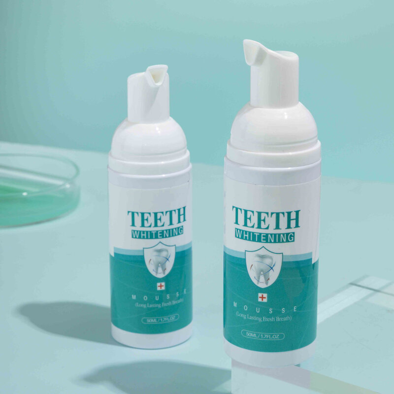 歯のホワイトニングと口腔洗浄のための超微細フォーム,汚れや汚れの除去,リフレッシュブレス,新品,50ml