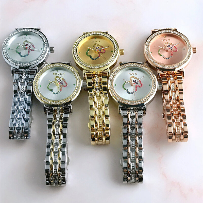 ساعة كوارتز للفتيات ، عصرية وغير رسمية ، بحجم جيد ، طراز عصري ، فاخر وعصري