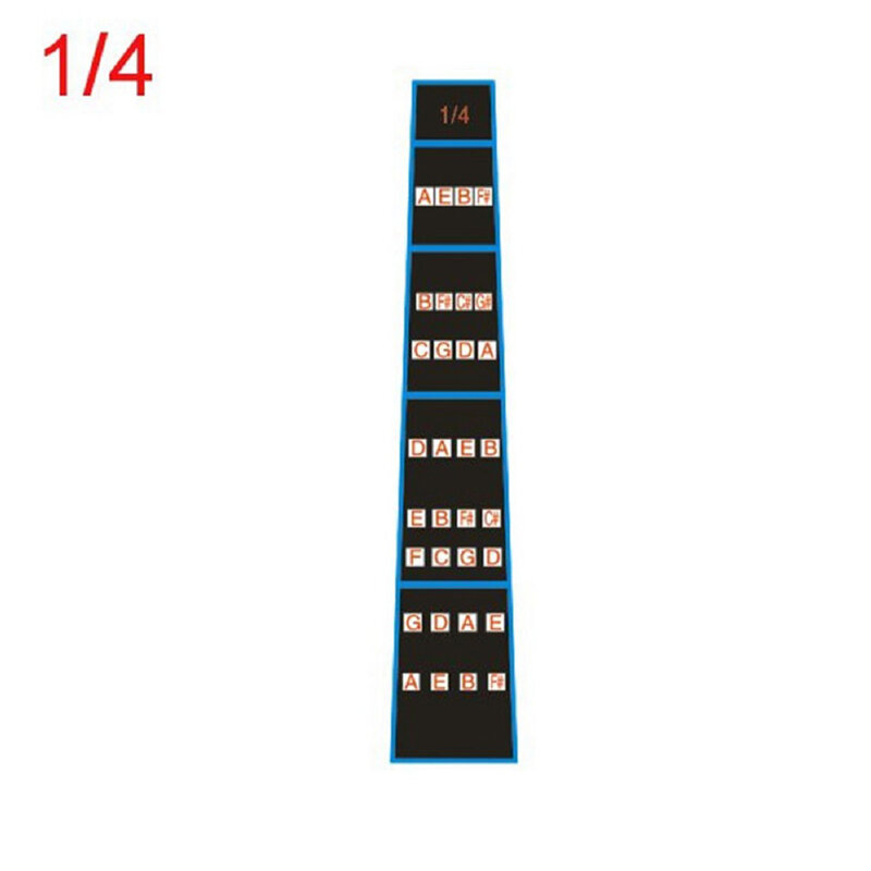 Stickers Viool Intonatie Papier Slijtage-Weerstand 4/4 3/4 1/4 1/2 1/8 Accessoires Beginners Gids Toets Marker