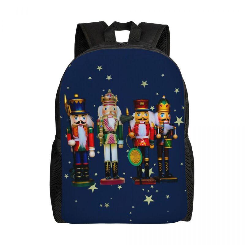 Personalized The Nutcrackers Backpack Men Women Fashion Bookbag for School College Nutcracker Large Capacity Travel Backpack