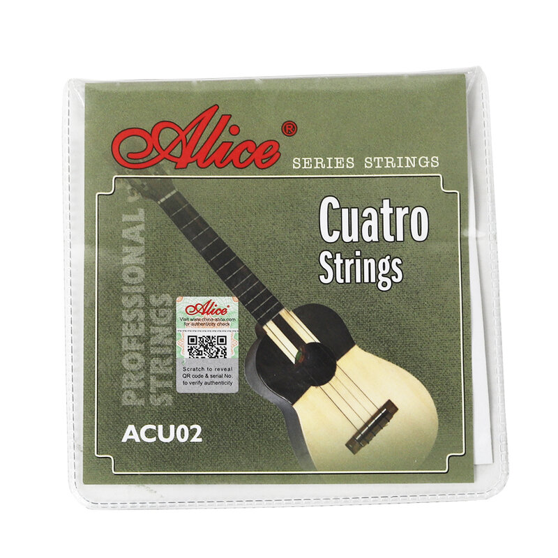Alice Cuatro Strings Black Nylon Strings For Practice in D tuning 4 Strings