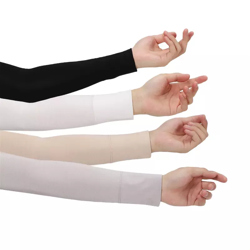 Copertura del braccio islamico tessuto elastico maniche Abaya donne musulmane maniche lunghe protezione solare scaldamuscoli elastico medio oriente abbigliamento