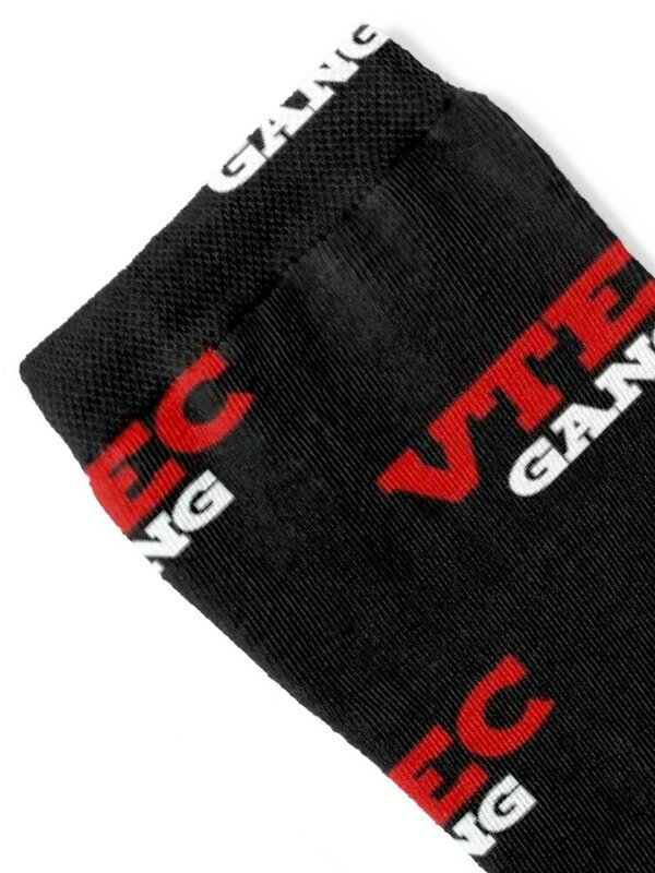 VTEC-Gang Socks para homens e mulheres, bonito, luxo, louco