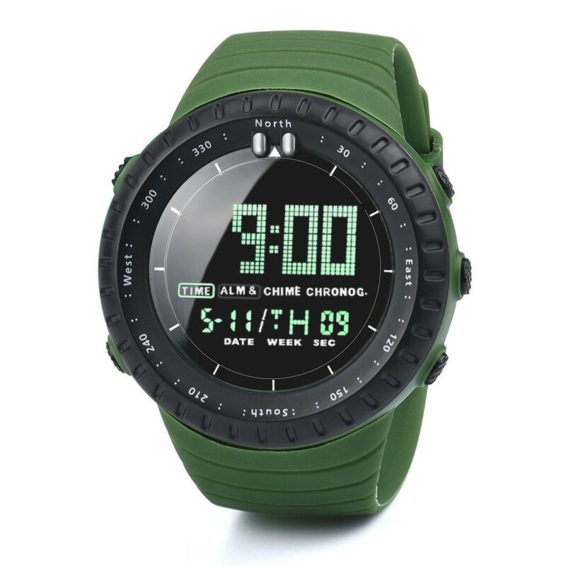 2023 Mode Herren uhr führte Digitaluhren Herren Armbanduhr elektronische Sport uhren rund um digitale Sport uhr годинник