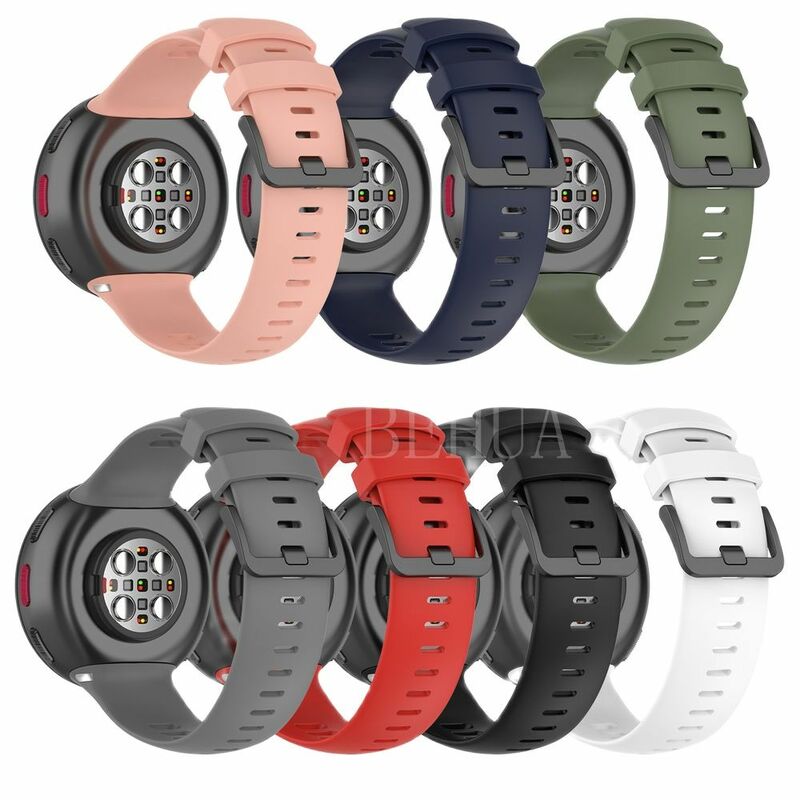 Zachte Siliconen Band Voor Polar Vantage V2 Band Smart Horlogeband Vervanging Polsband Armband Bands Kleurrijke Nieuwe Riem Waterdicht