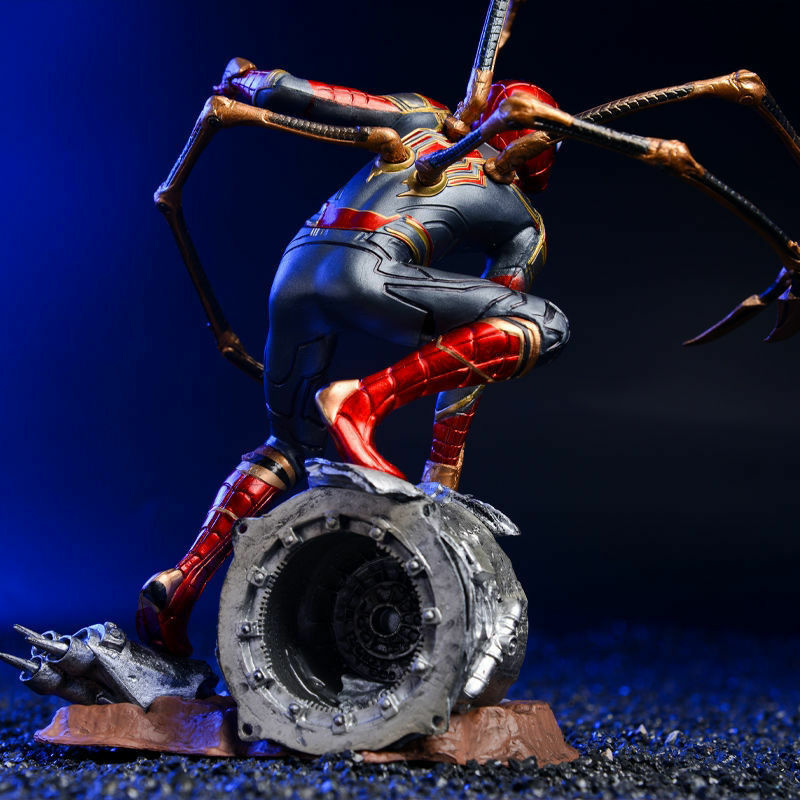Statue Spiders-man Shoous Gk, Modèle de Jeu de Marée, Ornements de Bureau, Cadeaux Décoratifs, Décoration de Voiture, Cadeau d'Amis, Mk85, 20cm