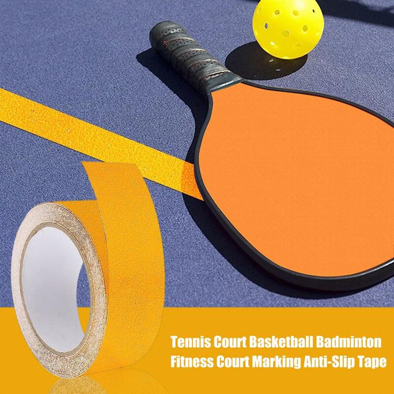 바닥 마킹 테이프 필드 마킹 테이프, 다목적 야외 코트 마킹 테이프, 배드민턴 피클볼 테니스 스포츠용 미끄럼 방지