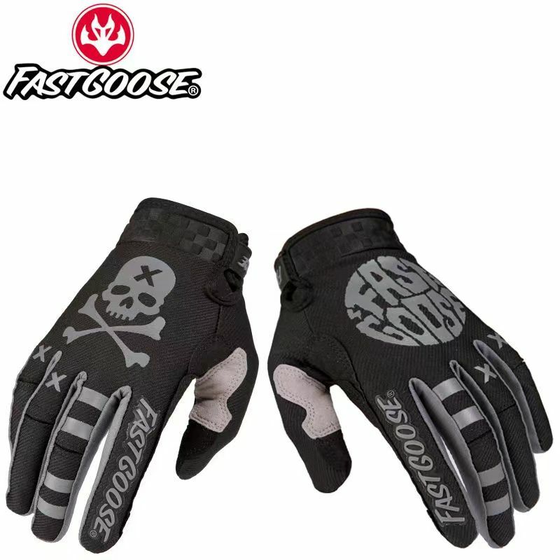 Перчатки для мотокросса FASTGOOSE, стильные скоростные перчатки для сенсорного экрана, MX MTB, для внедорожных гонок, спортивные велосипедные перчатки