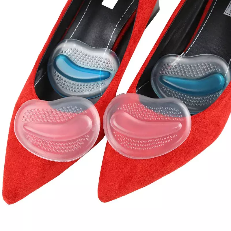 Schuh polster Vorfuß Silikon Fuß gewölbe Stütz kissen Einlegesohlen für Plattfuß Schmerz linderung für Frauen High Heels Protector Aufkleber