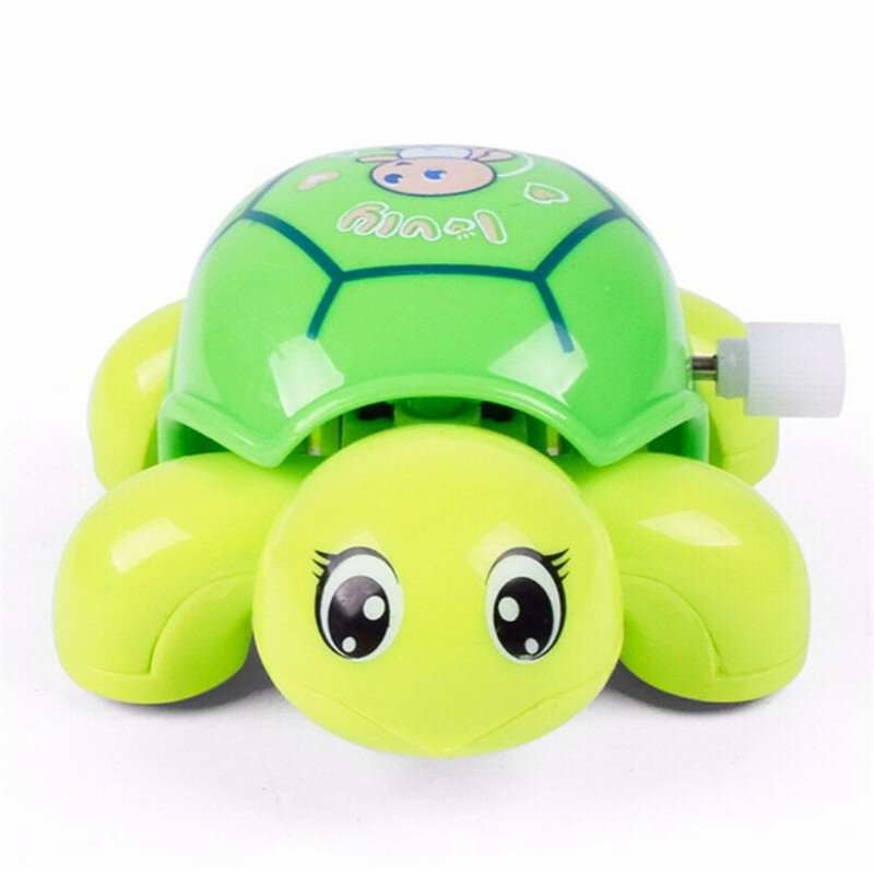 Brinquedos clássicos Cute Cartoon Turtles, Wind Up Clockwork, Cor aleatória, Tartaruga animal, Infantil rastejando, Brinquedo educativo infantil