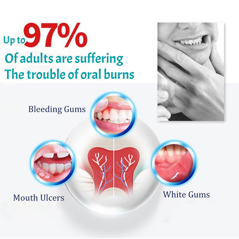 100ml Vitamin B12 Zahnpasta Minze aufhellen Zahnfleisch Reparatur Mundhygiene entfernen Flecken Zahn aufhellung frischen Atem Schönheit Gesundheit