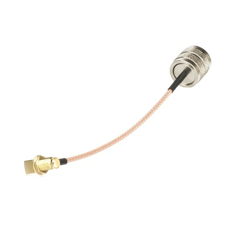 Cable coaxial RG316 UHF PL259 SO239 a SMA macho hembra conector derecho Anlge UHF a SMA engarzado para Cable de baja pérdida, entrega rápida RF
