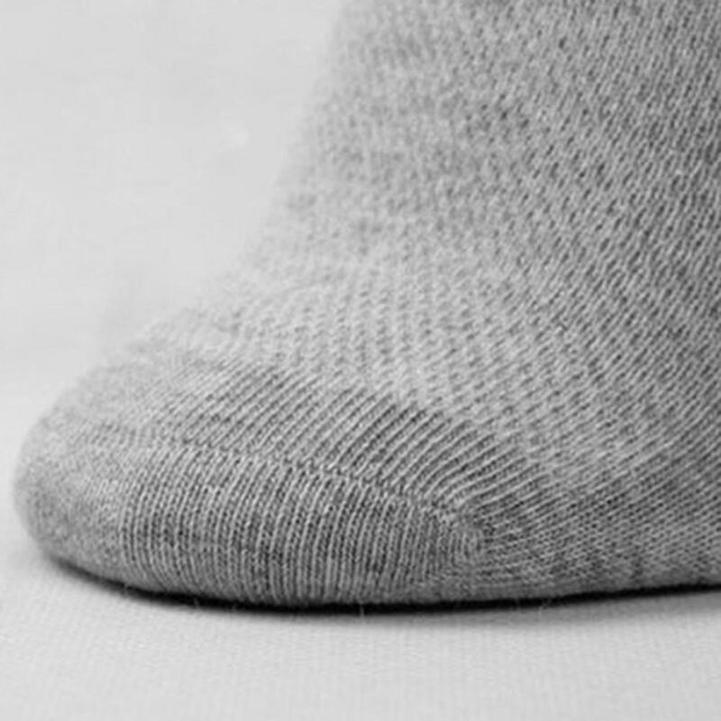 1 par masculino meias de verão malha de algodão macio mistura meias esporte atlético ginásio casual algodão mistura meias para homem