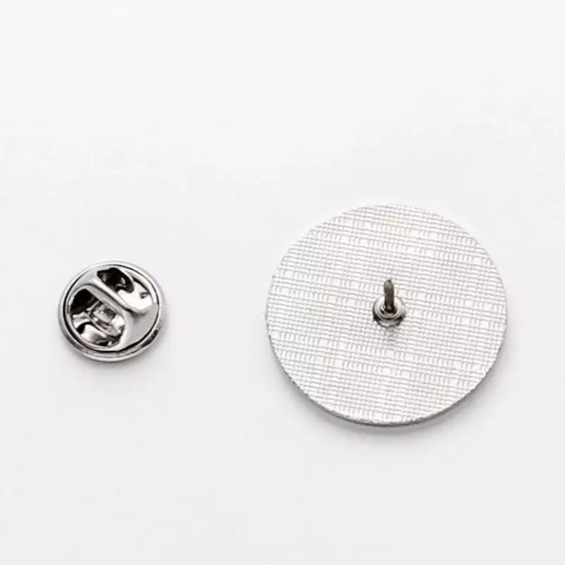 Сублимационная пустая брошь на лацкан, квадратные круглые металлические сувенирные подарки для самостоятельного нанесения имени, фото