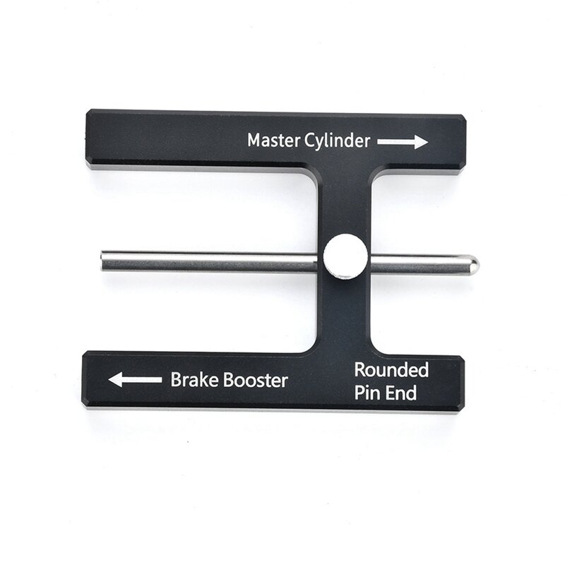 Brake Adjustment Tool, Brake Booster Adjustment Tool, Brake Booster Push Rod Adjustment Tool Durable Easy To Use Black