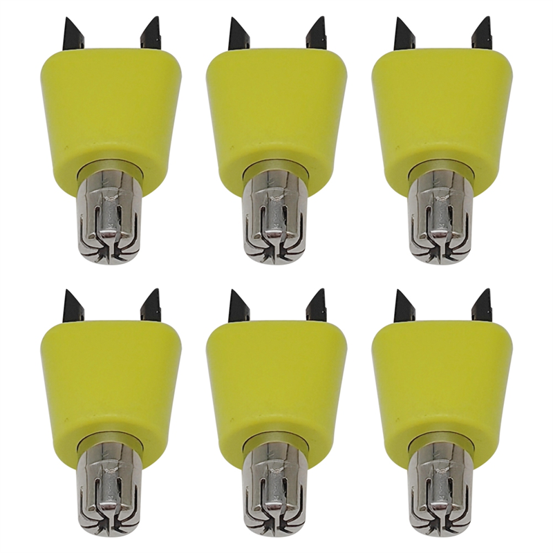 6PCS Electric Nose Hair Trimmer Replacement Blade Head for Philips QP210/80 QP220 QP2515 One Blade Shaver for Men