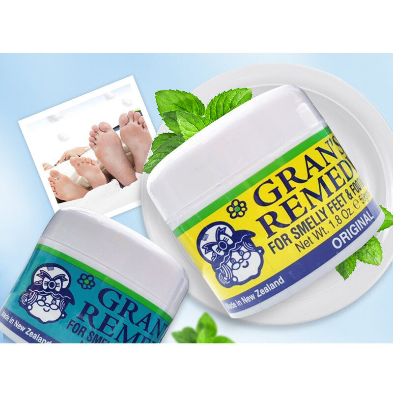 (Original, Cooling & Scented) Grans Remedy for Smelly Feet and Footwear