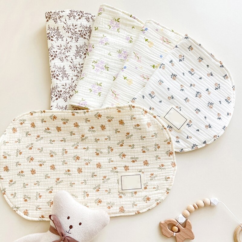 8 Layers Cotton Gauzes Cloud Pillow Baby Flat Pillows Newborn Low Pillow