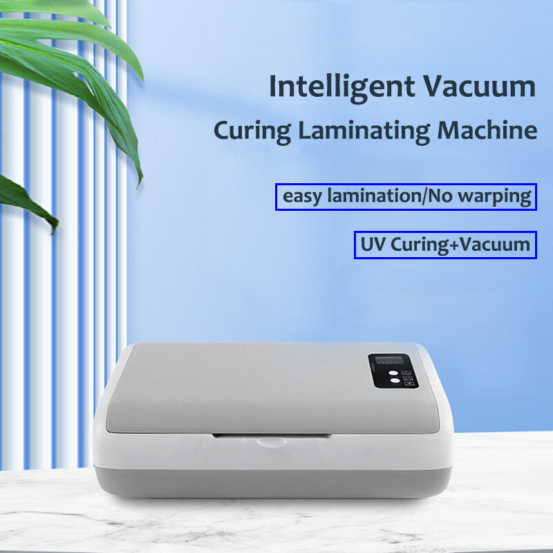 VORMIR Vacuum UV Curing Laminator Screen Protector Machine for UV Films Mobile Phone TPU Hydrogel Film Tools Bubble Remover