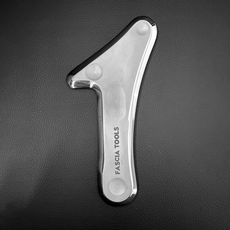 Gua Sha Physical Therapy Massage Tools Stainless Steel Metal Scraping Blade Chiropractic Myofascial Release Muscle Relax
