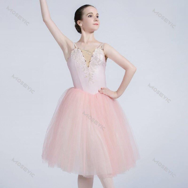 Girls' Camisole Skirted Swan Dance tutu Performance Costumes Ballet Dress Halloween Christmas Fancy Dress up Costume