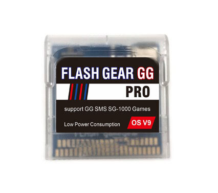 2024 neue Flash-Gear-Spiel kassette für Sega Game Gear GG-Konsole mit 8GB Micro-TF-Karte