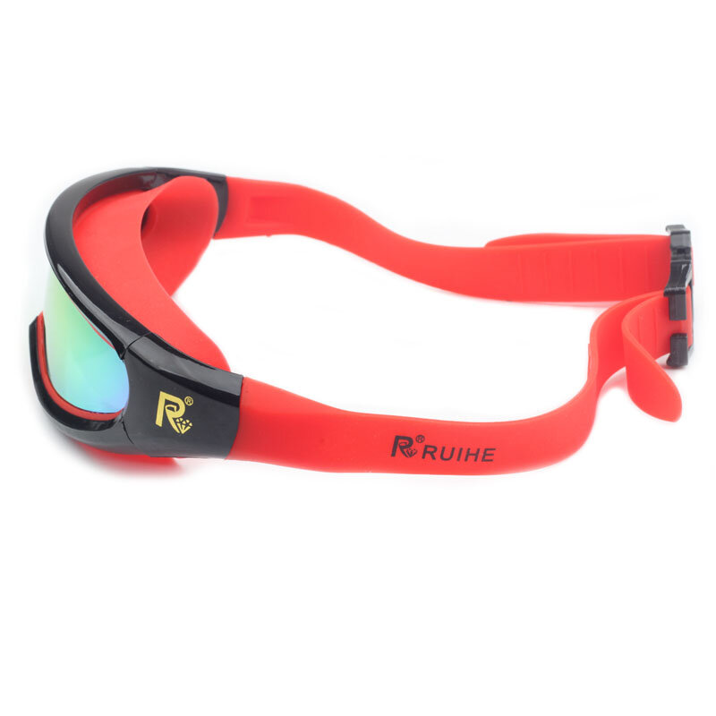 Gafas de natación impermeables para hombres y mujeres, gafas de silicona, anti-vaho, UV, deportes, nuevo