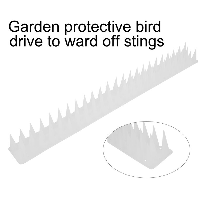 Шипы с защитой от птиц, длинные полипропиленовые шипы с высоким контролем против птиц, защита от восхождения кошки, сдерживание голубей, 1 шт., высокое качество
