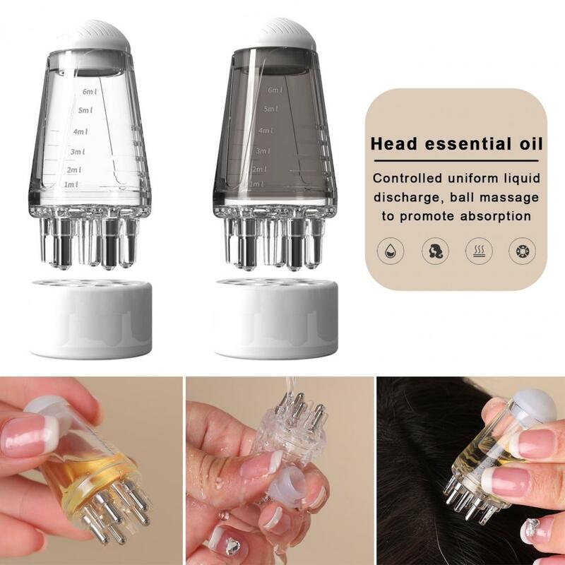 Scalp Applicator Hair Growth Essential Oil Applicator Comb with Scalp Massager Brush Portable Washable Hair for Healthy