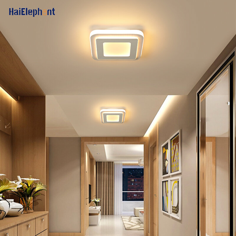 Modern LED Aisle Chandelier Lighting For Study Room Bedroom Corridor Surface Mounted Lamps Home Deco Lights Fixtures AC90-260V