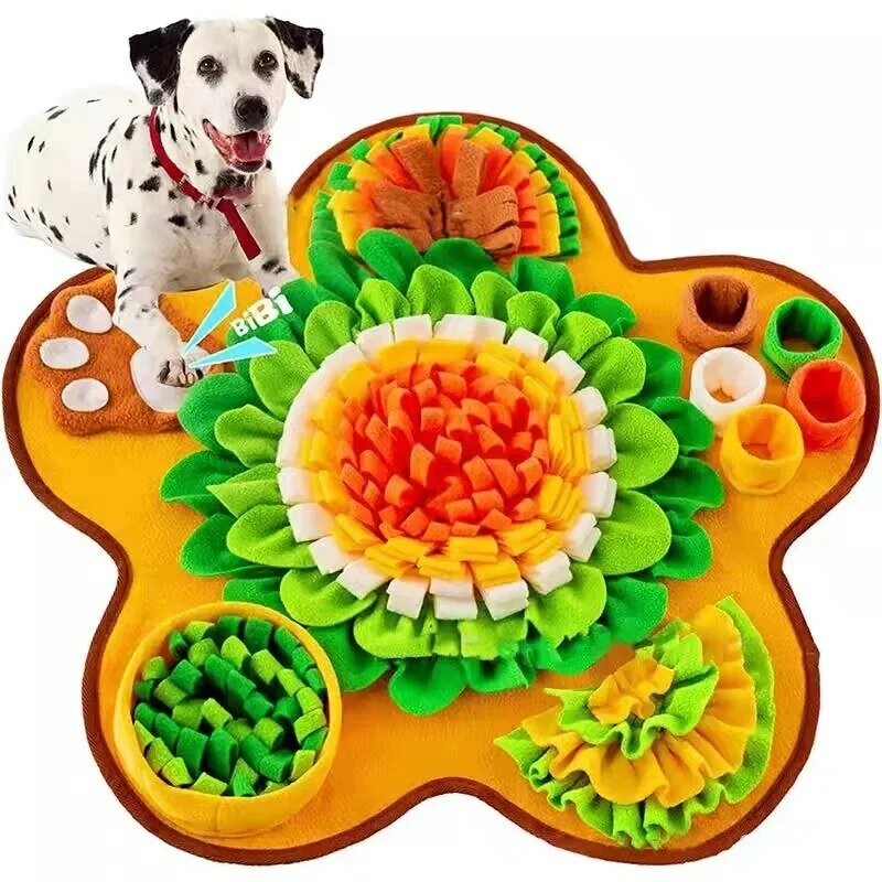 Multi-Funcional Sniff Mat para cães, alimentação do cão, Busters do tédio, filhotes, jogos do cão, tratar dispensador
