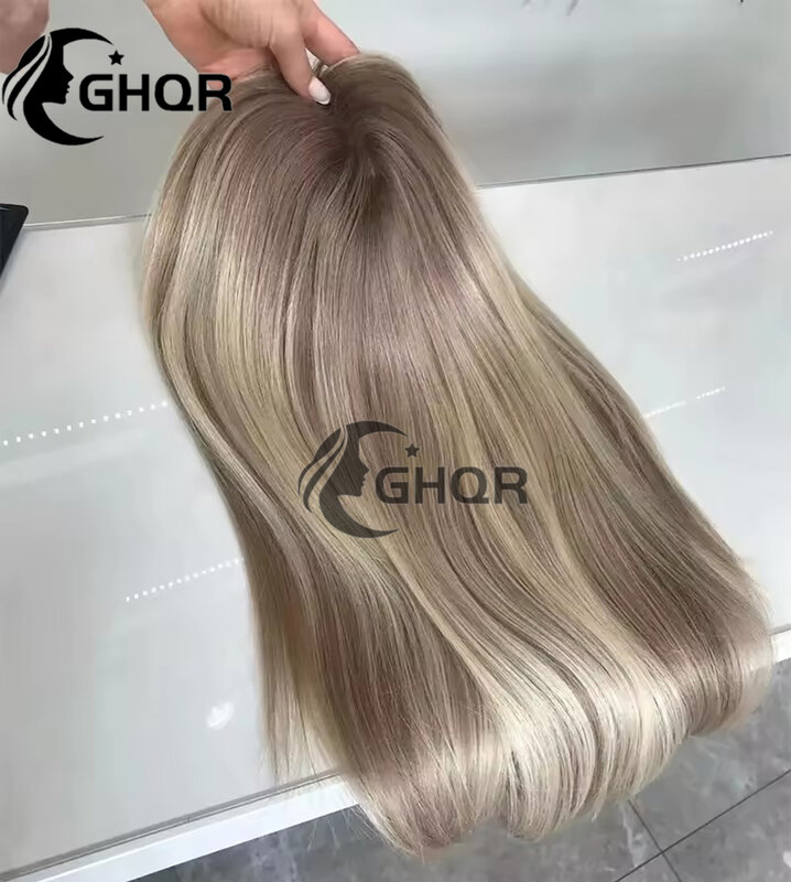 Asbruine Highlight Human Hair Pruiken 360 Lace Frontale Pruik 613 Gekleurde Blonde 13X6 13X4 Lace Front Pruik Body Wave Lijmloze Brazilia