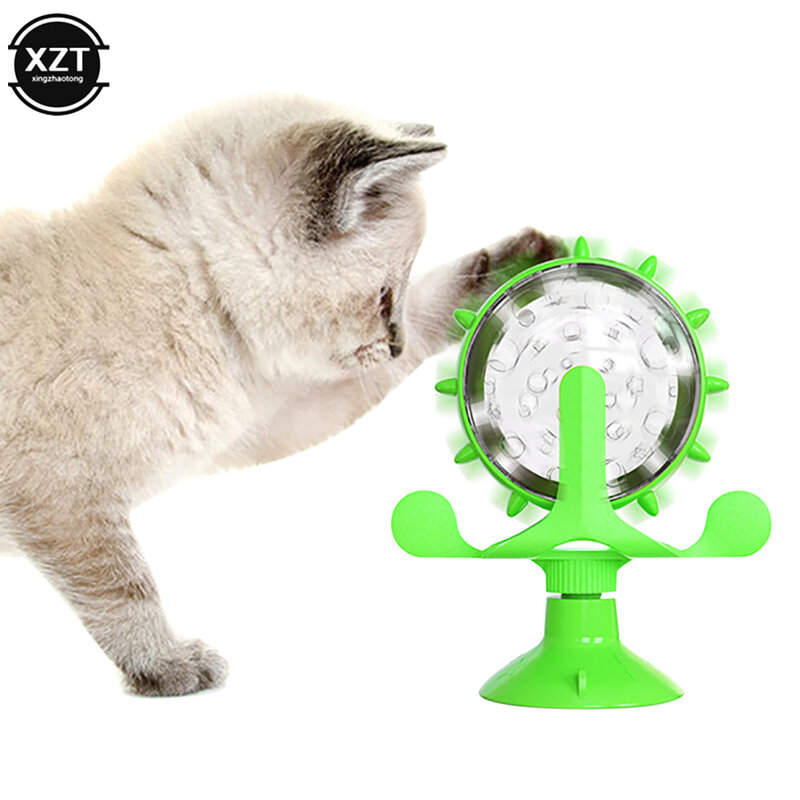 360 Interaktif Memperlakukan Bocor Mainan untuk Kucing Anjing Kecil Asli Lambat Anjing Pengumpan Anjing Lucu Roda Mainan Hewan Peliharaan Produk Hewan Peliharaan Bocor Bola