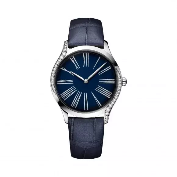 Роскошные новые женские часы с блюдцем летающие простые Кварцевые женские черные синие кожаные спортивные часы