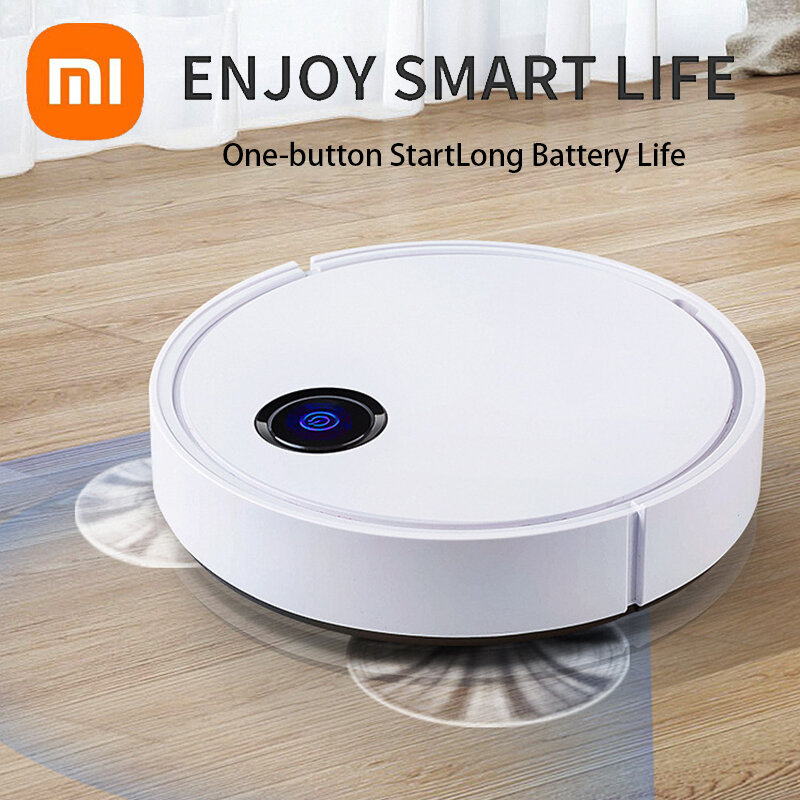 Xiaomi 3-in-1 Sweeping Robot Wet Dry Automatic Wireless Strong Suction Smart Vacuum Cleaner Low Noise Cleaning Mopping Machine