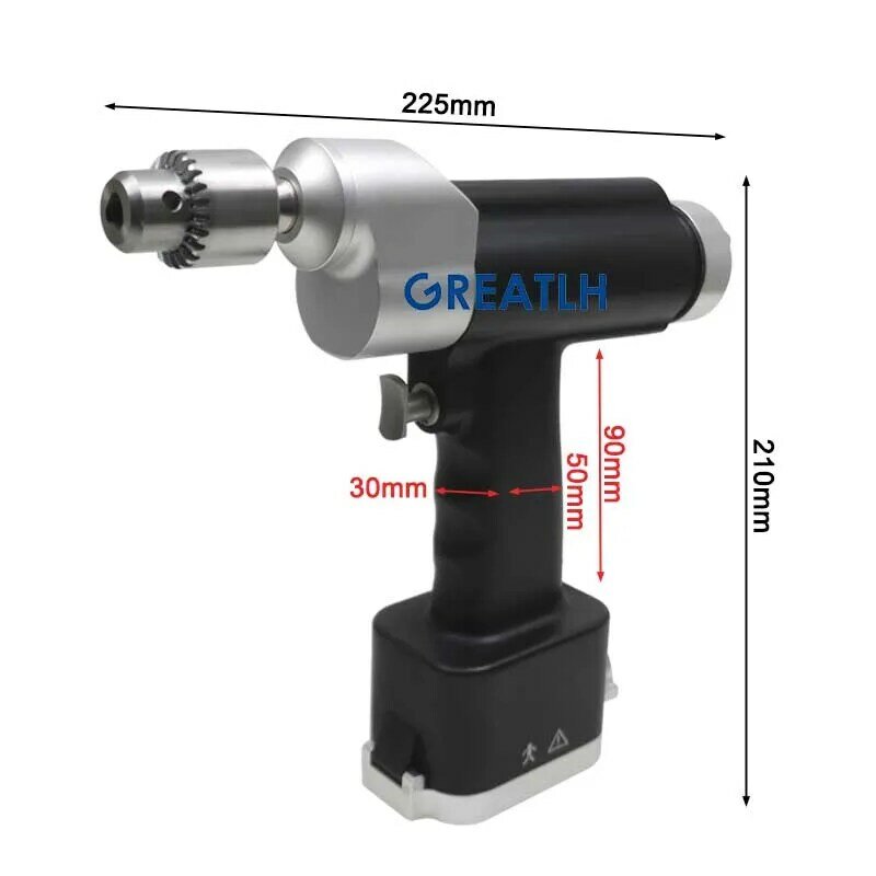 GREATLH Cannulate Drill with Box Canulated Orthopedic Drill Traumatology Orthopedic Power Tools Orthopedic Veterinary Instrument